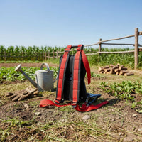 Brush Cutter Backpack Harness Widened and Thickened Design Backpack Vegetation Eater Carrier Shock Absorbing String Trimmer Back Support for Yard Work