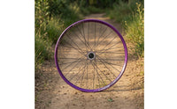 Threaded Mountain Bike Rear Wheel Double Wall Single Speed Rear Wheel Smooth Lightweight for Custom Conversions