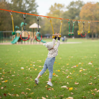 Kids Agility Training Kit Portable Kids Obstacle Course Set Agility Training Rope for Playground