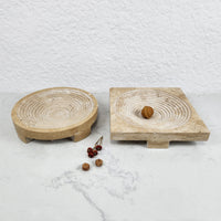 Modern Light Luxury Natural Marble Tray European Style High-End Storage Tray for Living Room, Dining Table, Coffee Table Decorative Fruit Plate