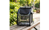 Bird Carrier Backpack Clear Bird Carrier with Perch Easy-to-Clean Parrot Backpack for Health Appointments Visits