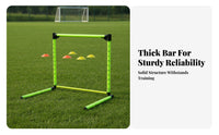 Tool Adjustable Height Hurdle Stable Base Sports Gear Soccer Training Hurdle