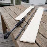 Foam EVA Grip Boat Fishing Rod Blue Accent Rings Carbon-Fiber Fishing Rod Sturdy Sports Gear