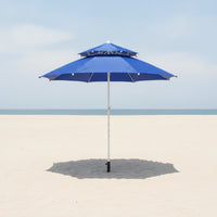 Umbrella with Tilt Tiltable Straight Pole Umbrella Vented for Patio, Backyard, Market Stall