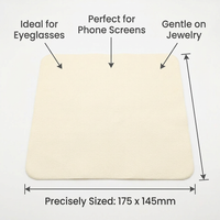 Suede Cleaning Cloth for Screens, Microfiber Cloth for Glasses, Suede Microfiber Cloth for Cleaning, Glasses Cleaning Cloth Suede