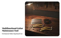 3 Pieces Wide Application Fingerboard Guard Protector Set Easy to Use Fretboard Protector Set Long-Lasting Metal for Bass Players