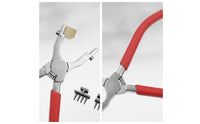 Leather Hole Punch Plier Manual Hole Perforator with Replaceable Heads Heavy-Duty Tool for Hobbyists