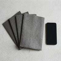 Nanoscale Microfiber Cleaning Cloth and 30x40cm Microfibre Cloth, Lint and Streak Gray Island Fiber, Reusable Cleaning Cloths for Glass