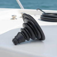 Retardant Waterproof Boat Dashboard Panel LED Backlit Switches 6 Gang Rocker Switch Panel for Cockpit