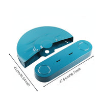 Steel Cutting Machine Guard Sturdy Metal Grinding Wheel Guard Quick Install Cut-off Equipment Cover for Metalworkers, Professionals, Factory