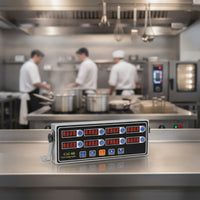 Industrial Timer with LED Display Commercial Electronic Kitchen Timer Easy-to-Read Clear for Restaurants