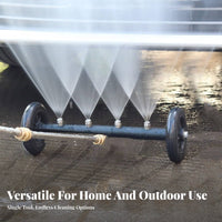 2-in-1 Undercarriage Cleaner 4000 PSI Versatile Function Undercarriage Cleaner Easy to Convert Car Underbody Washer for Driveway, Patio, Garage