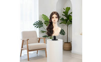 Mannequin Head with Shoulders Professional Mannequin Bust Form Lightweight for Salons