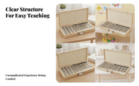 Metal Bar Xylophone Portable Carry Case 10-Note Xylophone Bright Clear Audio Instrument