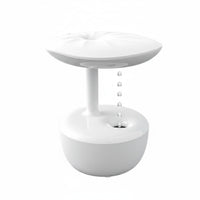 Large Capacity Anti-Levitation Humidifier Quiet Operation Water Drop Backflow Humidifier Automatic Shut-Deactivate for Parents, Bedroom