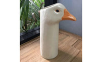 Ceramic Goose Vase Tall Goose Head Vase Versatile Decor for Tabletop