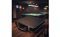 Billiard Ball Storage Case Hard Sided Billiard Ball Case Carrying Box for Tournaments, Home Game Room