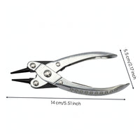 Precision Pliers with Non-Slip Handle Mini Tools for Wire Wrapping
