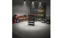 Resin Miniature Display Rack Matte Black Model Garage Rack Realistic Fixture Authentic for Hobbyists