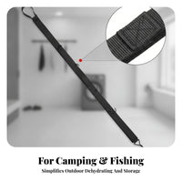 Nylon Strapping Hockey Gear Drying Rack Metal Hooks Hanging Drying Rack Multi Hook Strap Hanger Loop Top for Outdoor