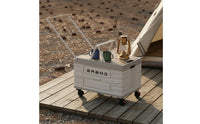 Foldable Storage Box Portable Trunk Storage Box Heavy Duty Home Organization for Picnic, Travel