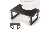 Folding Toilet Stool Easy to Clean Foldable Toilet Stool Heavy Duty