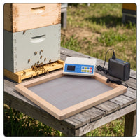 Bee Sting Secretion Collector with Control Box Electricwire-Grid Sting Secretion Collector Wooden-Frame Equipment for Beekeepers, Beekeeping, Apiary