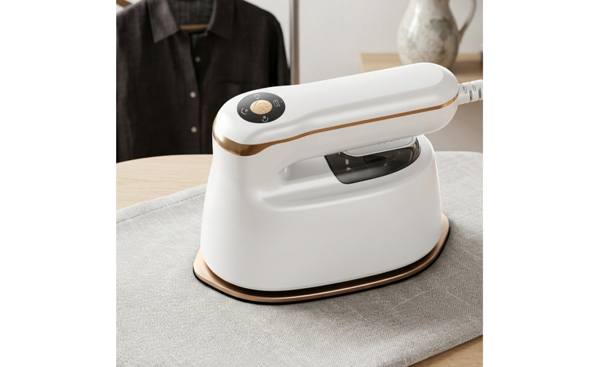 Garment Steamer 2-in-1 Clothes Steamer Steam Iron Portable Appliance Compact for Travelers, Dorm, Home