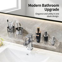 Bathroom Organizers and Storage Faucet Shelf Sink Organizer, Waterproof Transparent Acrylic, Area Washroom Organization