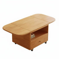 Mobile Design Multi-Tier Rolling Cart Space-Saving Expandable Rolling Storage Table Minimalist Design Living Room Furniture Sturdy Construction for Apartment Dwellers, Families, Homeowners, Small Areas, Dining Area, Kitchen, Home Office