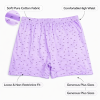 Women's High Waisted Underwear with Breathable Material, Full Coverage Multipack for Everyday Comfort, Elastic Waistband Design for Mature Ladies
