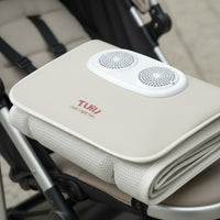Timer Shutoff Fan Cooling Mat Non-Slip Baby Cooling Mat Washable Baby Car Seat Cooler Pad Foldable for Babies