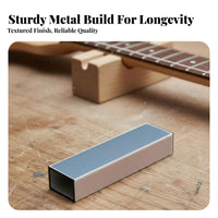 High-Precision Guitar Fret Leveling Beam Multi-Purpose Fret Leveling File Long-Lasting for DIY Enthusiasts, Repair Shop, Home Studio