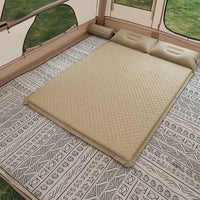 Inflatable Mattress and Air Bed for Car Camping, Double Airbed with Automatic Inflation for Hiking Tent, Soft Camping Mat, Foldable Storage Bag