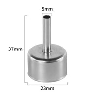 High Temperature Resistant Hot Nozzle Universal Fit Hot Air Station Nozzle Attachments Easy to Replace for Electronics Repair