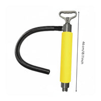 Hand Bilge Pump Lightweight Manual Kayak Water Pump Ergonomic Handle Boating Equipment for Paddlers, Canoeists