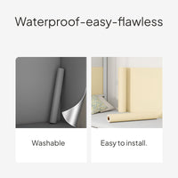 Pressure-Sensitive Waterproof PVC Wallpaper Matte Finish