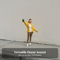 Graffiti Girl Miniature Realistic Specifics Miniature Female Figurine Hand-Painted Tiny Person Model High Intricacy