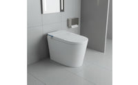 Foam Barrier Smart Toilet Instant Heating Single-Piece Smart Toilet No Water Pressure Limit Auto Flush for Women, Elderly