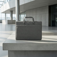Laptop Sleeve with Handles Water-Resistant Laptop Sleeve with Handle Padded Bag for Commuters, Professionals, Travel, Business Trips, School