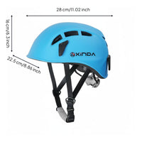 Vented Climbing Helmet Head Torch Clips Response Climbing Helmet EN 12492 Certified Outdoor Gear for Waterfall Rappelling