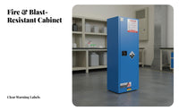 Cabinet Fire Resistant Fire Resistant-Resistant Cabinet Lockable for Lab Technicians, Industrial Professionals, Lab, Warehouse, Workshop