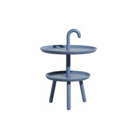 Portable Design Handle-Top Accent Table Space-Saving Accent Table with Storage adaptable Use Nightstand Multi-Functional for Apartment Dwellers, Homeowners, Students, Bedroom, Small Spaces, Living Room, study corner