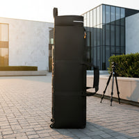 Easy Transport Wheeled Hardware Bag Sturdy Rolling Gear Bag Reinforced Carrying Case Portable for Photographers