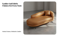 Light Luxury Upholstered Chaise Lounge Nordic Aesthetic Home Furniture Mothern thesign Daybed Comfortable Seating for Homeowners, Adults, Reathers, Living Room, Bedroom, Balcony, Office
