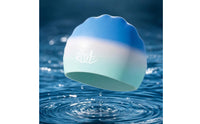 Non-Slip Silicone Swim Cap Stretchy Swim Cap with Textured Inner Soft Headwear Comfortable for Children, Toddlers, Swimming Lessons, Pool