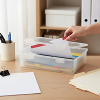 Document Storage Box for Important Family Files Certificates and Birth Certificates