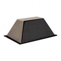 Flat Top Trapezoid Balance Block Wide Base Gymnastics Block Stitched Seams Mind-Body Practice Brick Gray