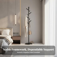 Modern Design Unrestricted Standing Coat Pole Minimalist Design Garment Rack Space-Saving Home Furniture Stable and Long-Lasting for Apartment Dwellers, Homeowners, Bedroom, Entryway, Hallway, Living Room