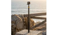 9-Section Carbon Fiber Selfie Stick 3 M Reach 1/4 Mount Selfie Stick 45 Cm Folded Telescopic Camera Pole Adjustable Length